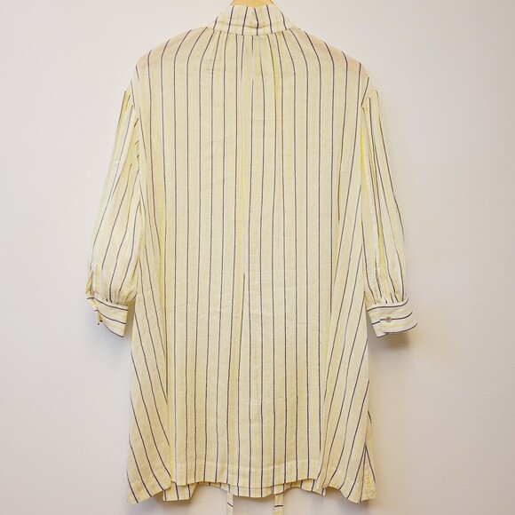 TWENTY8TWELVE SIlk And Linen Striped Size S Women Dress/Shirt - Picture 5 of 12